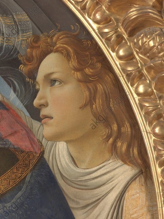 Madona Magnificat, Ángel – Sandro Botticelli Sandro Botticelli 70x85