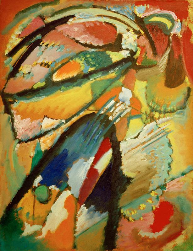 Ángel del Juicio Final – Vassily Kandinsky Vasili Kandinski 70x85