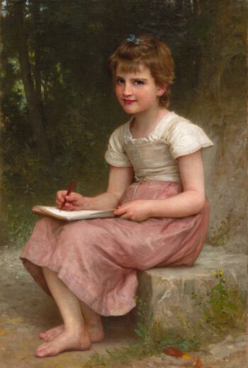 Vocación – William Bouguereau William Bouguereau