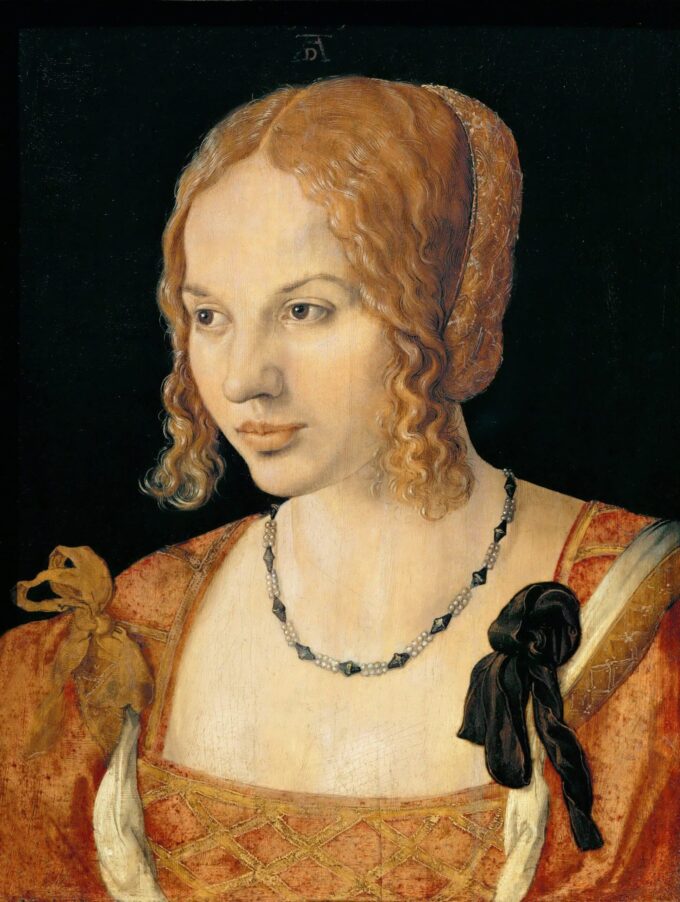 Retrato de una joven veneciana – Albrecht Dürer Albrecht Dürer 70x85