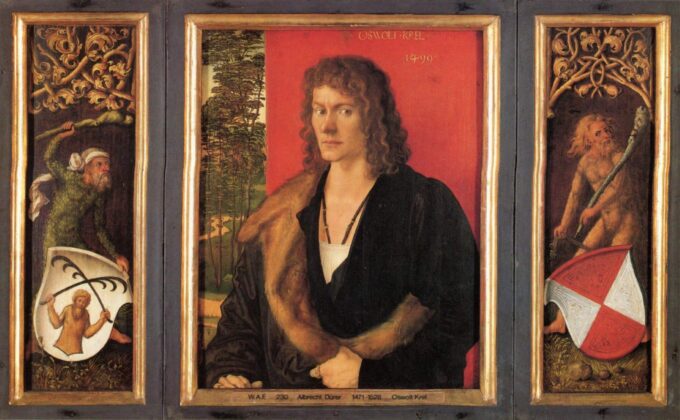 Retrato de Oswald Krell – Albrecht Dürer Albrecht Dürer 105x70