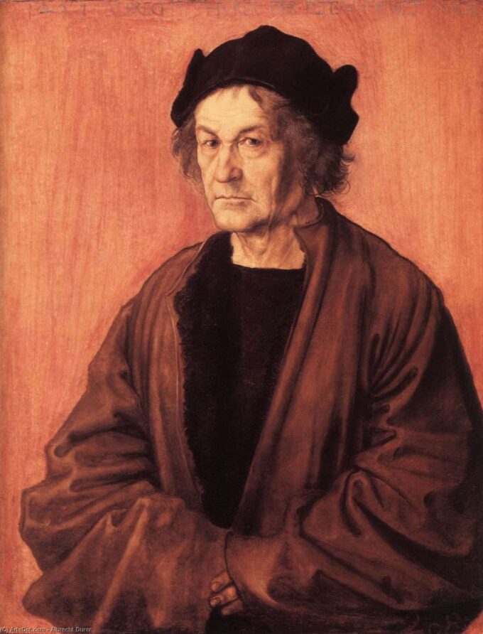 El padre de Albrecht Dürer – Albrecht Dürer Albrecht Dürer 70x85