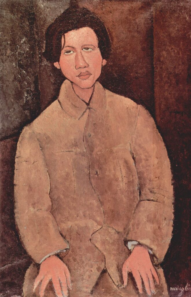 Retrato de Chaïm Soutine – Amedeo Modigliani Amedeo Modigliani