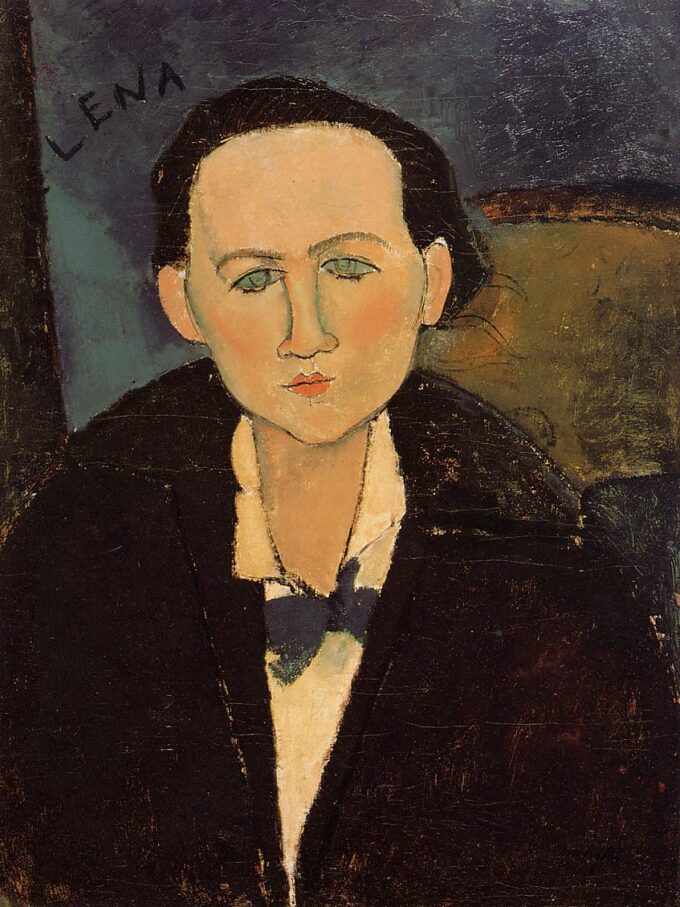 Retrato de Elena Pawlowski – Amedeo Modigliani Amedeo Modigliani