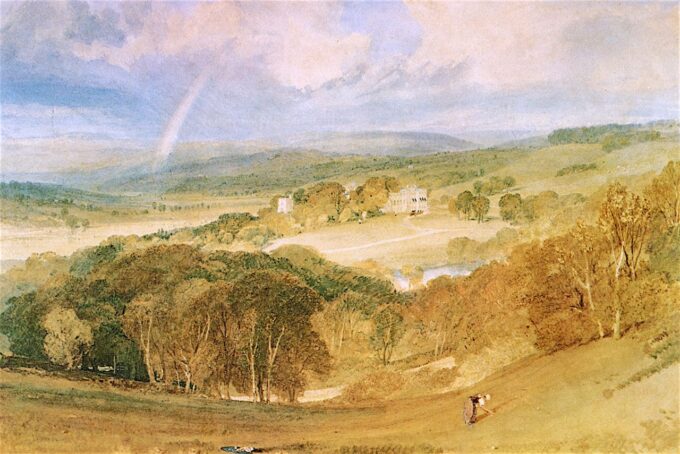 El valle de Ashburnham – William Turner William Turner 105x70