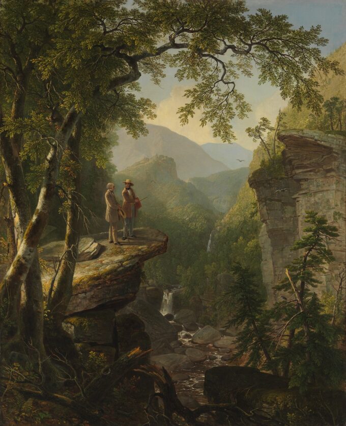 «Espíritus hermanos – Asher Brown Durand» Asher Brown Durand