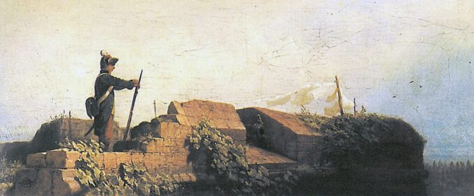 En el bastión – Carl Spitzweg Carl Spitzweg 160x70