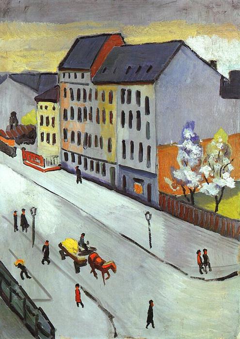 Nuestro camino en gris – August Macke August Macke 70x105