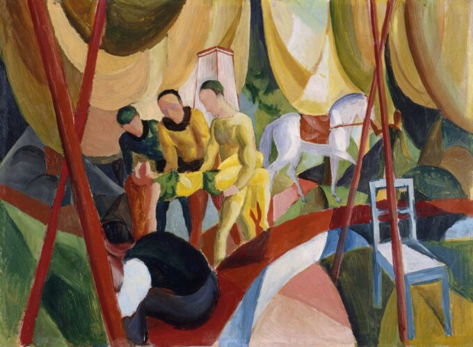 Circo – August Macke August Macke 105x70