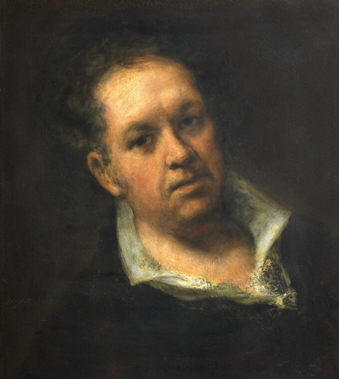 Autorretrato (1815) – Francisco de Goya Francisco de Goya 70x70