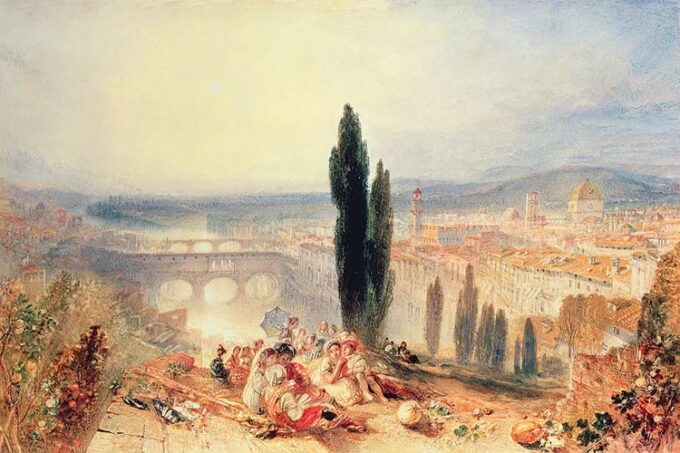 Florencia cerca de San Miniato – William Turner William Turner 105x70