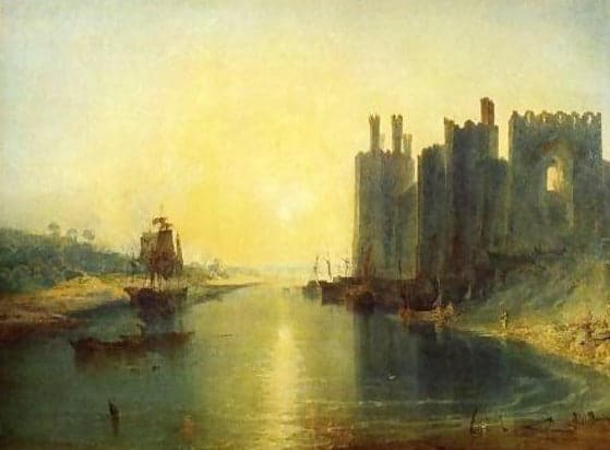 Castillo de Caernarvon – William Turner William Turner 105x70