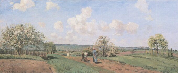 La Primavera – Camille Pissarro Camille Pissarro 160x70