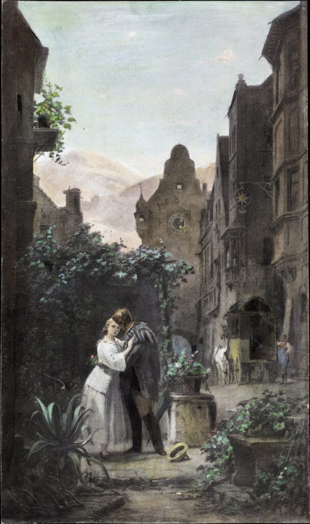 Adiós, c.1855 – Carl Spitzweg Carl Spitzweg 70x120