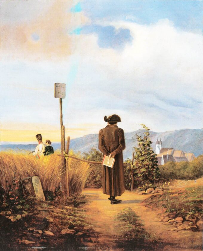 El camino prohibido – Carl Spitzweg Carl Spitzweg 70x85