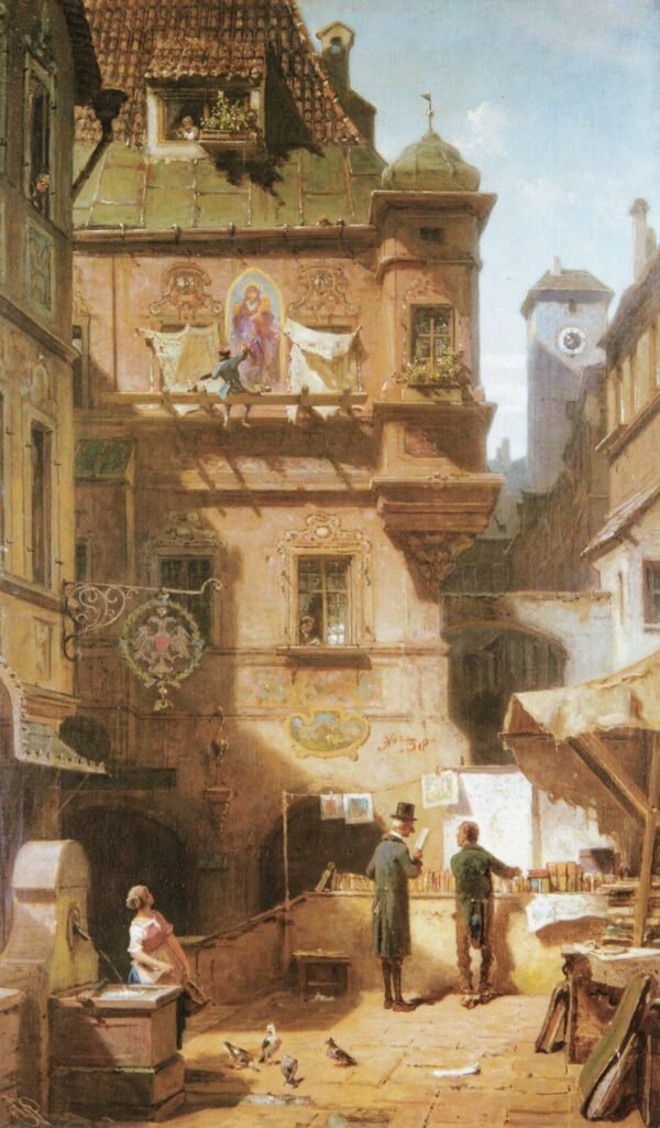 Arte y ciencia – Carl Spitzweg Carl Spitzweg 70x120