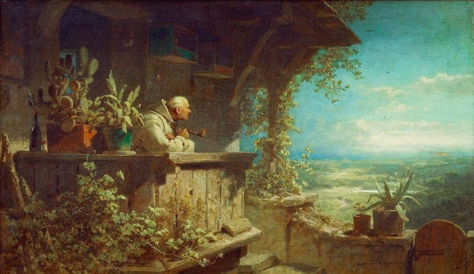 Fuma sospechosa – Carl Spitzweg Carl Spitzweg 120x70