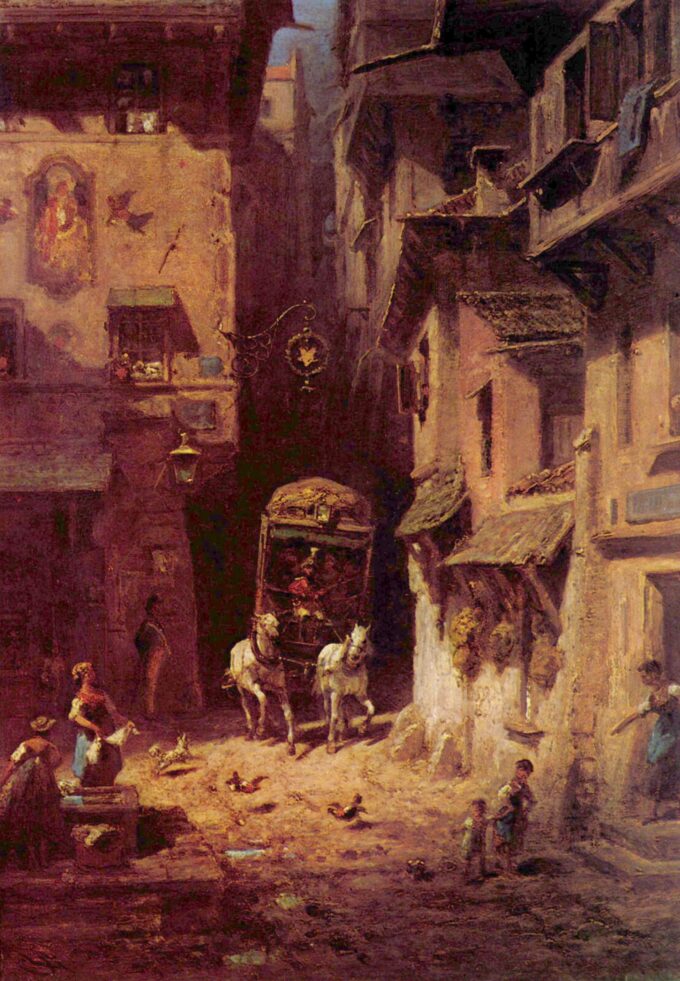 El Correo – Carl Spitzweg Carl Spitzweg 70x105