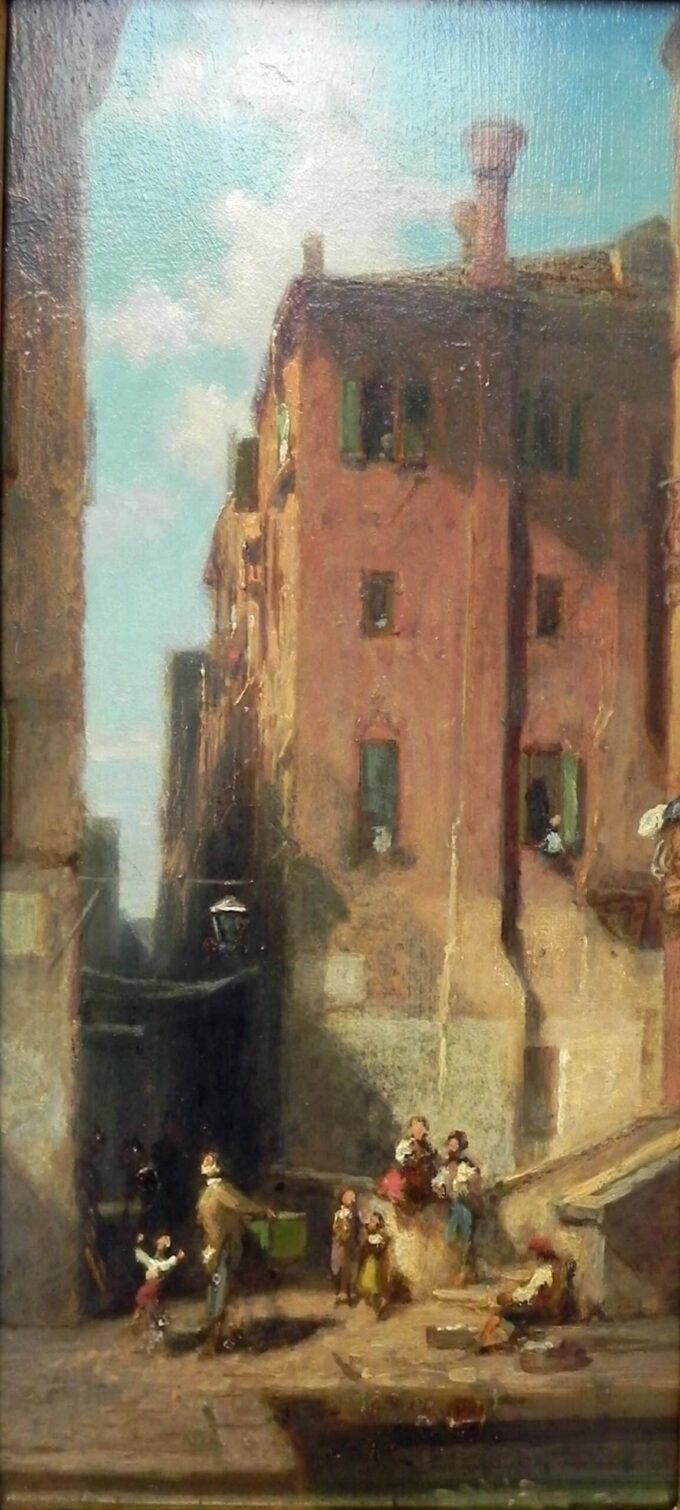 Calles en Venecia – Carl Spitzweg Carl Spitzweg 70x160