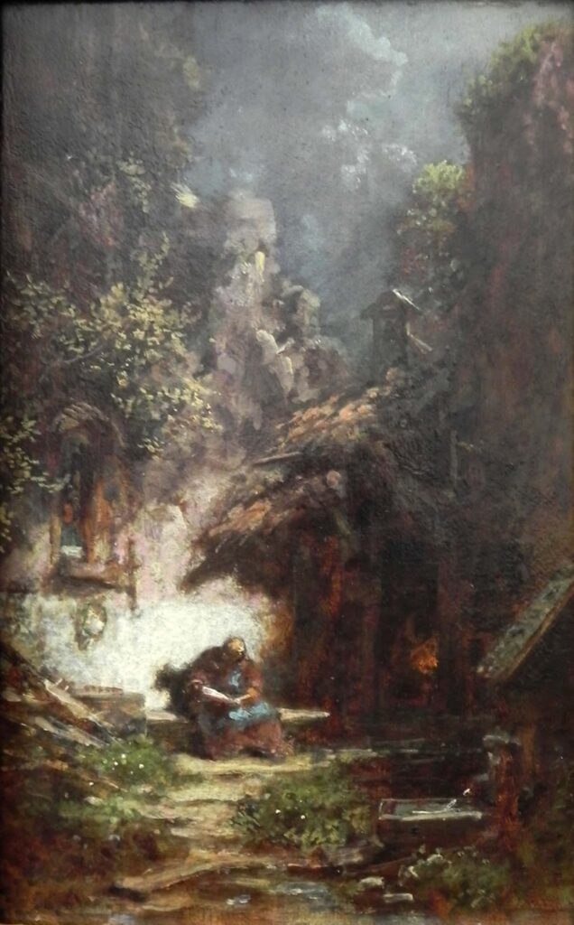 Ermitaño leyendo – Carl Spitzweg Carl Spitzweg 70x105