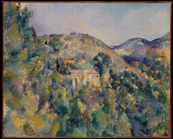 Vista del Dominio Saint-Joseph, finales de la década de 1880 – Paul Cézanne Paul Cézanne