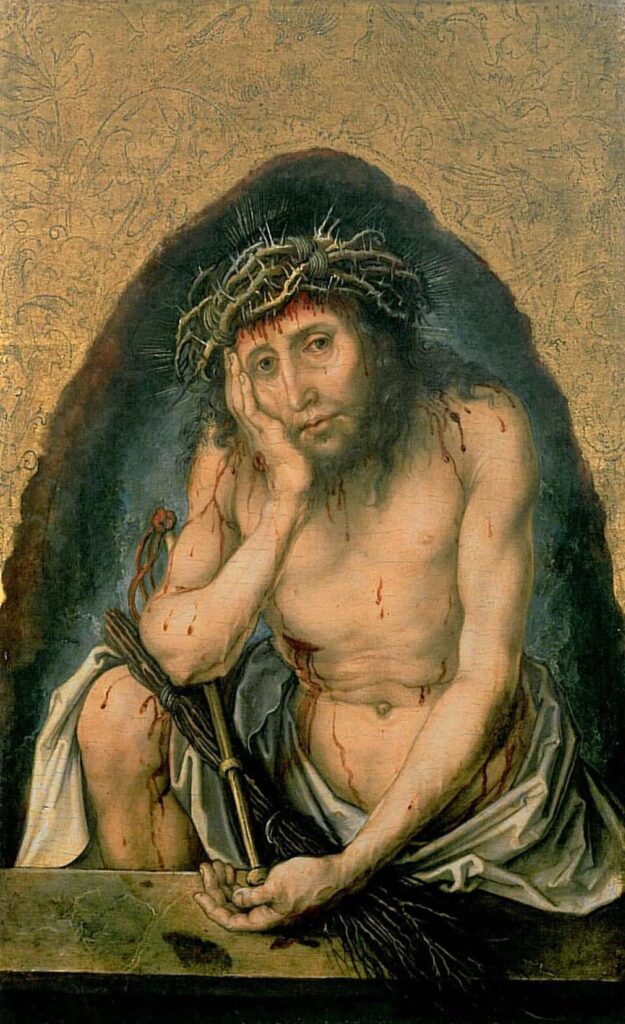 El Cristo como hombre sufriente – Albrecht Dürer Albrecht Dürer 70x105