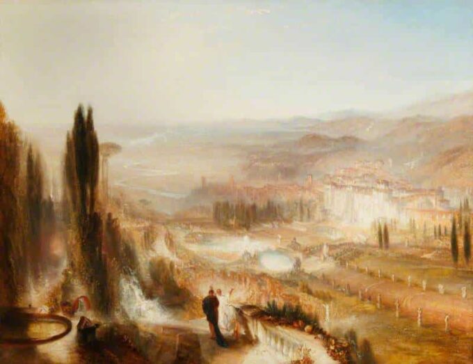 Cicerón y su villa – William Turner William Turner 85x75