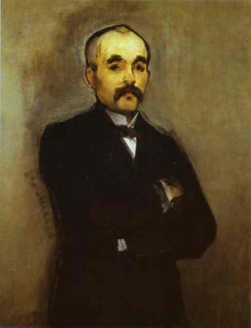 Retrato de Clemenceau – Edouard Manet Édouard Manet 70x85