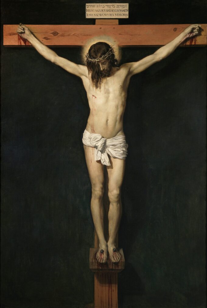 El Cristo crucificado – Diego Velázquez Diego Velázquez 70x105