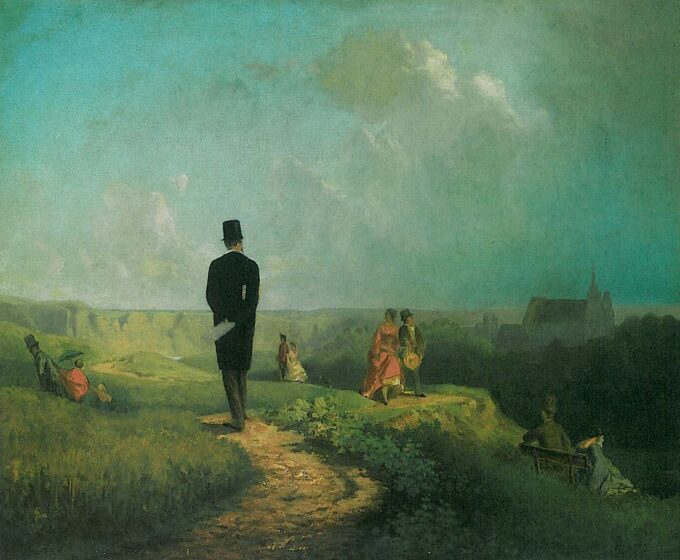 El Orgullo de Hagestolz – Carl Spitzweg Carl Spitzweg 85x75