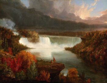 Vista lejana de las cataratas del Niágara – Thomas Cole Thomas Cole