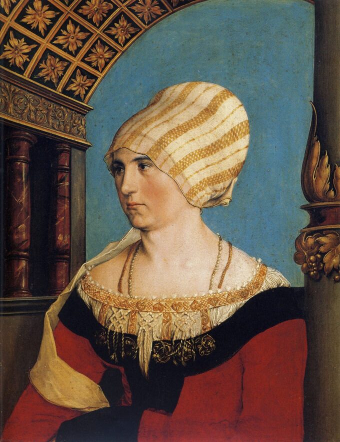 Retrato de Dorothea Meyer, nacida Kannengiesser – Hans Holbein el Joven Hans Holbein el Joven