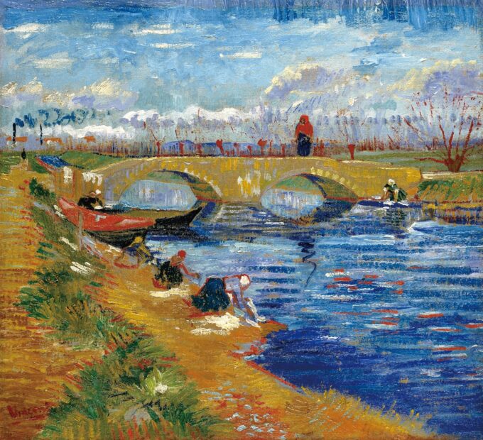 Puente de Gleize cerca de Arles – Van Gogh Vincent Van Gogh 70x70