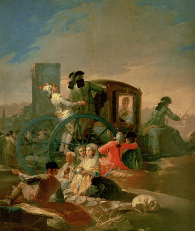 El vendedor de cerámica – Francisco de Goya Francisco de Goya 70x85