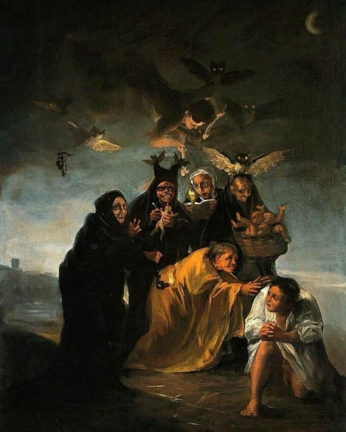 Escena de exorcismo – Francisco de Goya Francisco de Goya 70x85