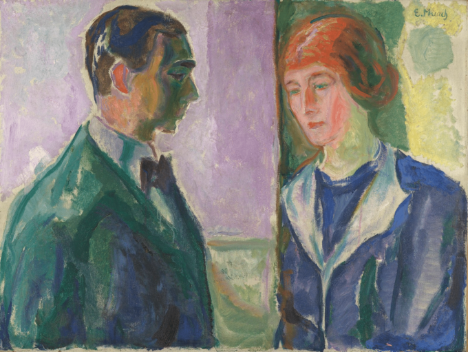 Käthe y Hugo Perls – Edvard Munch Edvard Munch 85x75