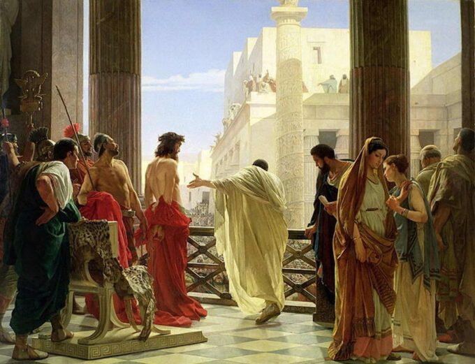 Ecce Homo (¡He aquí el hombre!) – Antonio Ciseri Antonio Ciseri 85x75