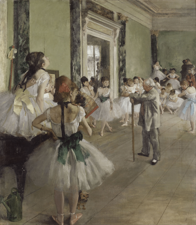 La clase de danza – Edgar Degas Cuadros Populares 70x70