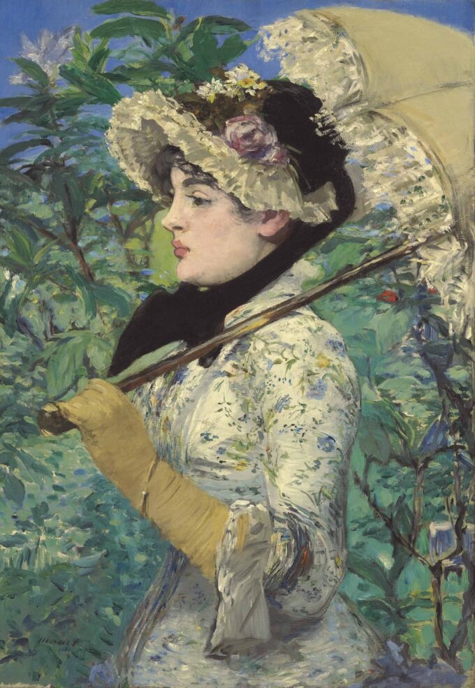 La Primavera (Jeanne Demarsy) – Edouard Manet Édouard Manet 70x105