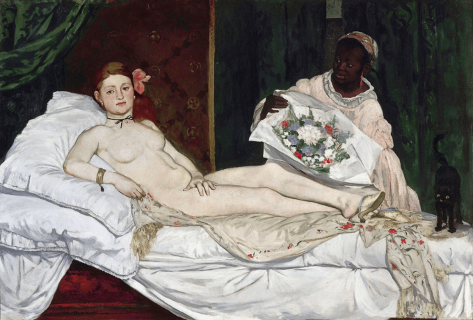 Olympia – Edouard Manet Cuadros Populares 105x70