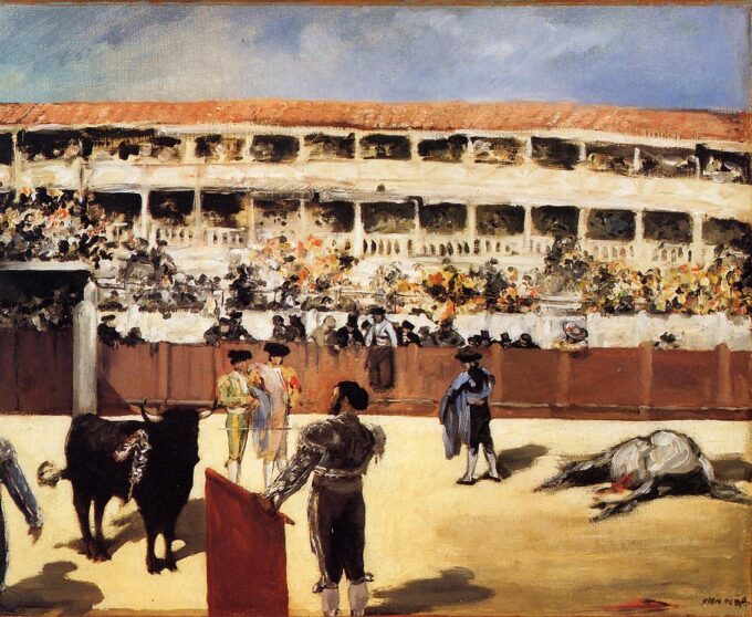 Corrida: la muerte del toro – Edouard Manet Édouard Manet 85x75