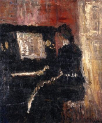 «En el piano – Edvard Munch» Edvard Munch