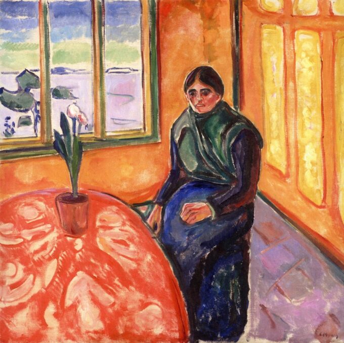 Melancolía, 1911 – Edvard Munch Edvard Munch 70x70