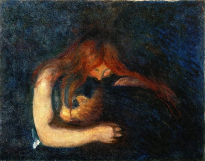 El vampiro – Edvard Munch Edvard Munch 85x75