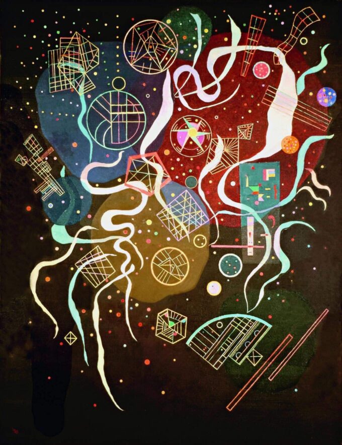 Movimiento I – Vassily Kandinsky Vasili Kandinski 70x85