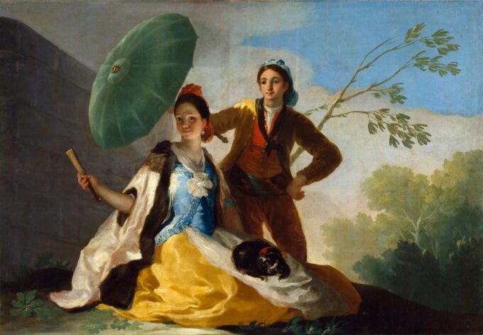 El parasol – Francisco de Goya Francisco de Goya 105x70