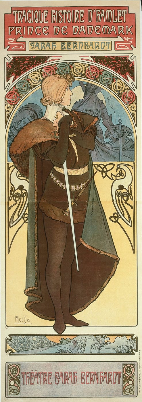 Carteles para Sarah Bernhardt – Mucha Alfons Mucha