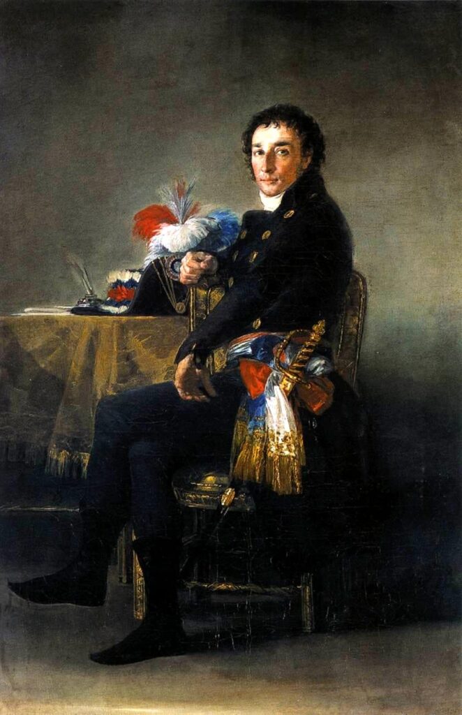 Retrato de Ferdinand Guillemardet – Francisco de Goya Francisco de Goya 70x105