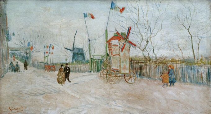 Fiesta en Montmartre – Van Gogh Vincent Van Gogh 120x70