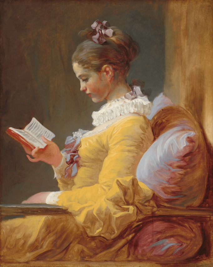 La Liseuse – Jean-Honoré Fragonard Cuadros Populares 70x85